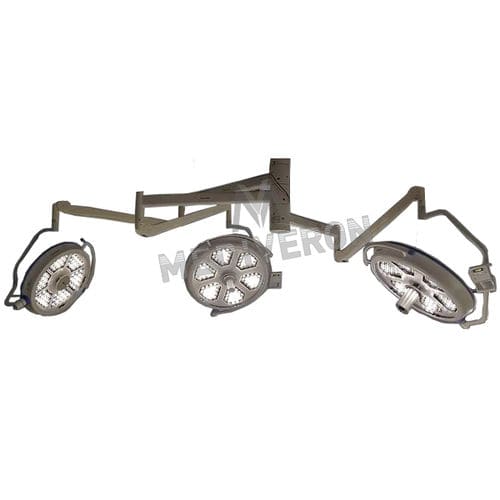 Deckenmontierte OP-Leuchte - MVL-C - Mediveron - LED / mit 2 Armen / 220 V / 50 Hz