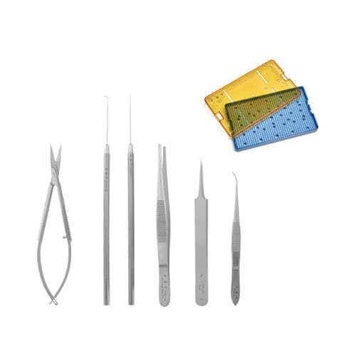 Instrumentenset für Allgemeinchirurgie - Zebra Fish - Fine Science Tools