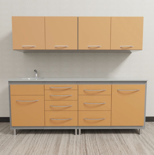Schrank für zahnärztliche Instrumente - DM7 - A4 Dental - Labor / für Zahnarztpraxis / mit Schublade