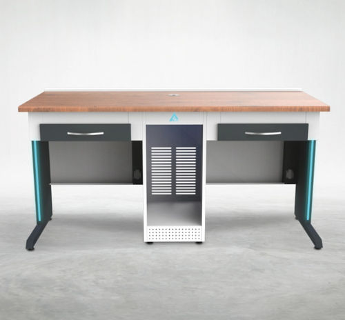 Arbeitsplatz für Dentallabors / mit Regal - DM1 - A4 Dental - mit Schubladen / doppelt