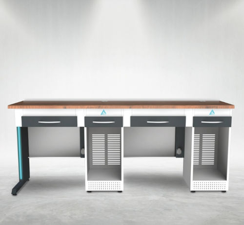 Arbeitsplatz für Dentallabors / mit Regal - DM2 - A4 Dental - mit Schubladen / doppelt