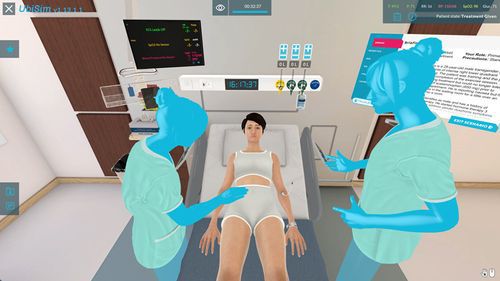 Software für Krankenpflege - Acute Abdominal Pain - UbiSim - für Schmerzmanagement / Ausbildung / Simulation