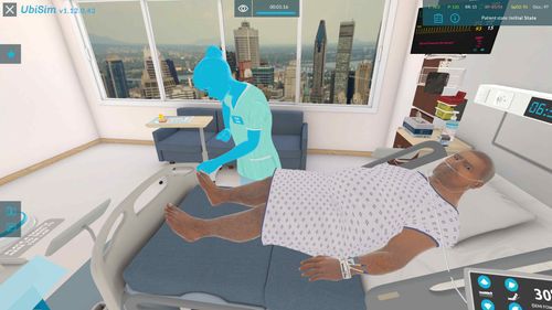 Software für Gastroenterologie - UbiSim - für Krankenpflege / für Hämatologie / Ausbildung
