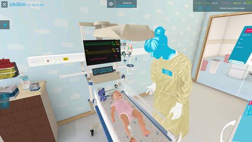 Pneumologie-Software - UbiSim - für Krankenpflege / für Kinder / Ausbildung