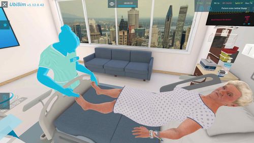 Software für Krankenpflege - Coronary Artery Disease: Assessment - UbiSim - für kardiovaskuläre Chirurgie / Ausbildung / Simulation
