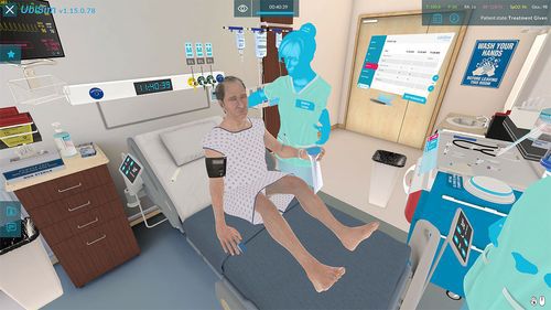 Virtual-Reality-Software - Crohn's Disease: Fluid & Electrolyte Imbalance - UbiSim - Ausbildung / Simulation / für Gastroenterologie
