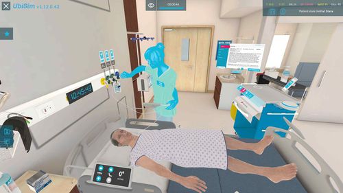 Virtual-Reality-Software - COPD - UbiSim - Ausbildung / Simulation / medizinisch