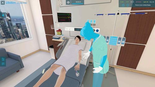 Medizinische Software - Hyperemesis Gravidarum - UbiSim - für geburtshilfliche Untersuchungen / Ausbildung / Simulation