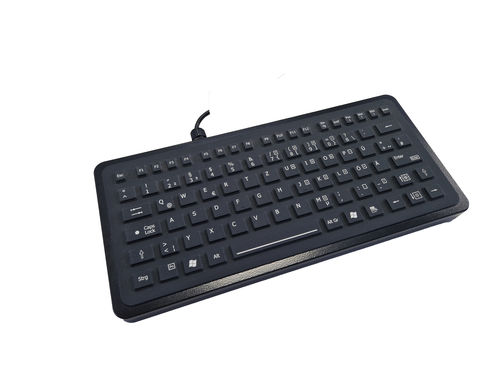 Medizinische Tastatur / mit internationalem Tastaturlayout - RKB85 - CURSOR CONTROLS - Silikongummi / USB / wasserdicht