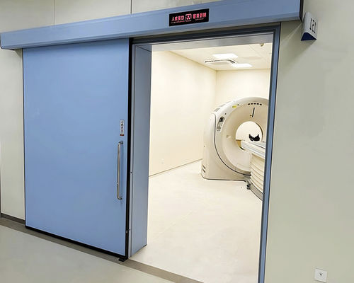 Strahlenschutztür - CT DR - SLEEK - Röntgen / für Röntgenstation / Schiebe