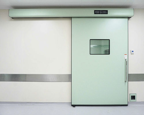 Strahlenschutztür - SLEEK - für Röntgenstation / Schiebe / antibakteriell
