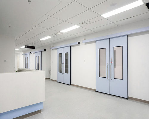 Luftdichte Tür - SLEEK - für Krankenhaus / Schiebe / automatisch