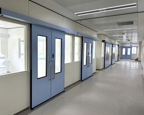 Luftdichte Tür - SLA-CLE-2 - SLEEK - für Krankenhaus / Schiebe / Typ Y