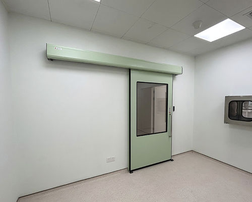 Sicherheitstür - SLEEK - für Notfallstation / Schiebe / hermetisch dicht