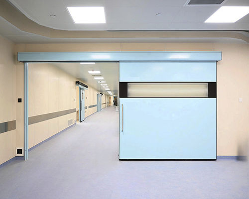 Sicherheitstür - SLA-NUS-1 - SLEEK - für Krankenhaus / für Reinraum / Schiebe