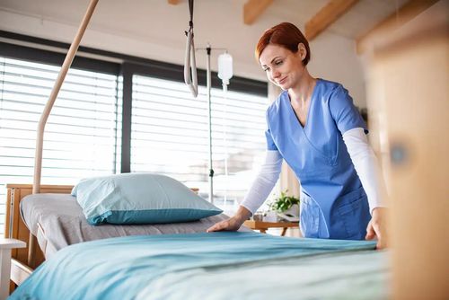 Schutztuch für Krankenhausbett - Libacce - Baumwolle