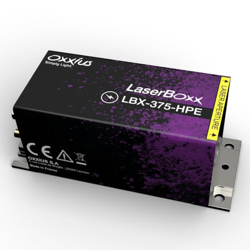 Medizinisches Lasermodul - LBX-375-HPE series - Oxxius - für Mikroskope