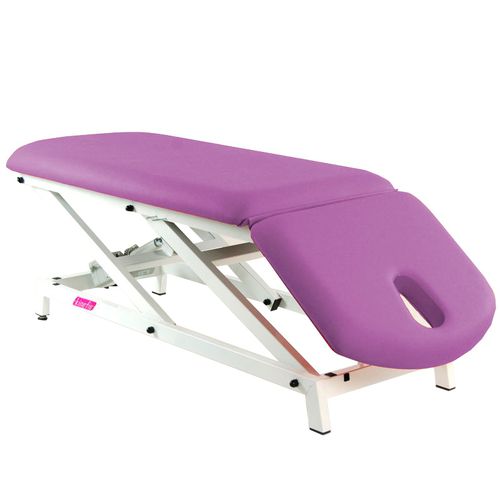Behandlungstisch für Physiotherapie - 45177 - kinefis - elektrisch / höhenverstellbar / mit verstellbarer Rückenlehne