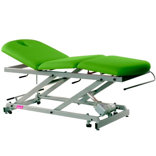 Behandlungstisch für Physiotherapie - 45201 - kinefis - hydraulisch / höhenverstellbar / mit verstellbarer Rückenlehne