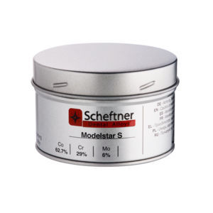 Zahnmedizinisches Material / CoCr - Modelstar S - scheftner dental - Legierung / zur Dentalrestaurierung / Gieß