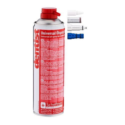 Reinigungsmittel / 500 mL - 230100 - scheftner dental - für zahnärztliche Instrumente / Schmier