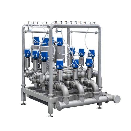 Medizinisches Gasversorgungssystem / für die Lebensmittelindustrie - Manifold - INOXPA - für die Pharmaindustrie / für die Kosmetikindustrie / Umschalter