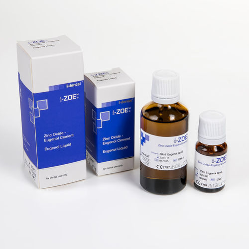 Dentalkleber für Zahnbrücken - i-ZOE M - i-dental - für Dentalkronen / für Wurzelfüllung / temporär