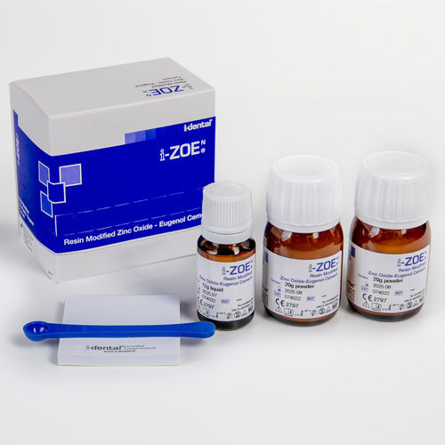 Dentalkleber für Zahnbrücken - i-ZOE N - i-dental - für Dentalkronen / für Wurzelfüllung / Harz