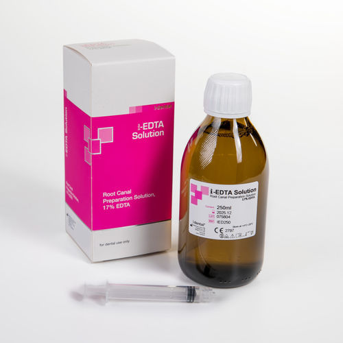 Zahnmedizinisches Material / Harz - i-EDTA - i-dental - für Wurzelkanal-Behandlungen / flüssig / transparent
