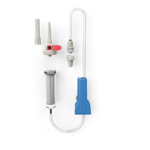 Bluttransfusionsset - TS - Margomed - ohne Latex / mit Tropfkammer