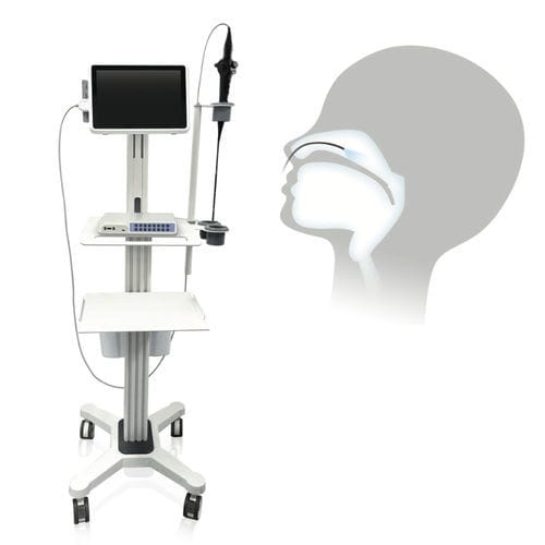Video-Pharingoskop / für Kinder - M3E Series - Junyuan Medical - hochauflösend / mit integriertem Bildschirm / mit USB-Anschluss
