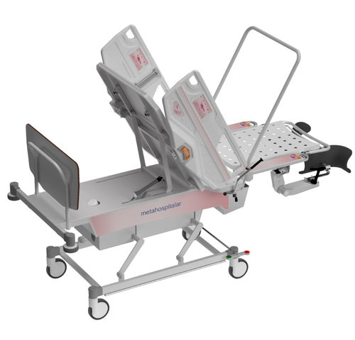 Bett für Entbindungen - MT 169 - Metahospitalar - manuell / für Kinder / höhenverstellbar