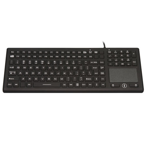 Touchpad-Tastatur - JH-IKB370 - Jinghong Industrial - mit Ziffernblock / Silikon / waschbar