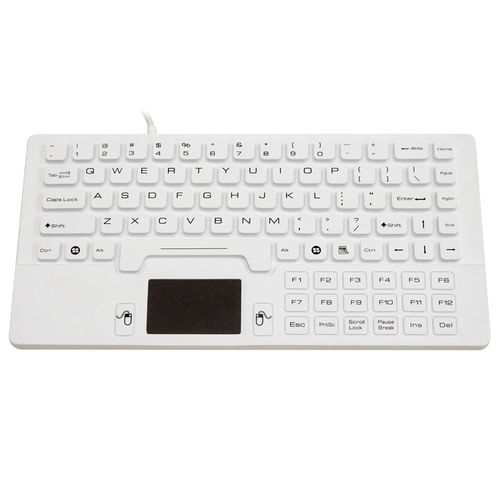 Medizinische Tastatur / Touchpad - JH-IKB89 - Jinghong Industrial - Silikon / waschbar / desinfizierbar