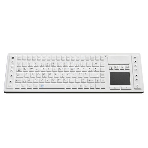 Medizinische Tastatur / Touchpad - JH-IBT500 - Jinghong Industrial - mit Zeigegerät / Silikon / desinfizierbar