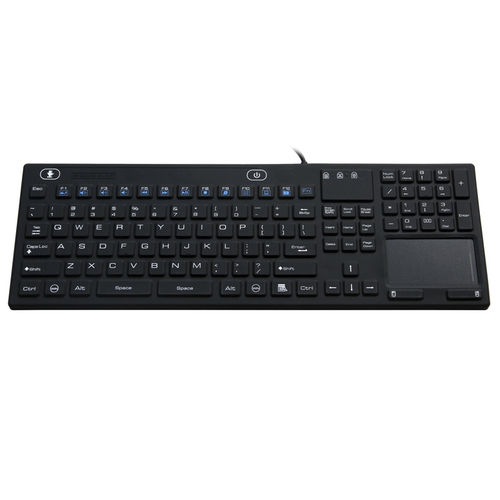 Touchpad-Tastatur - JH-IKB110 - Jinghong Industrial - Silikon / waschbar / wasserdicht