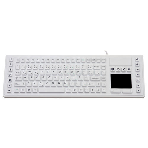 Medizinische Tastatur / Touchpad - JH-IKB570 - Jinghong Industrial - Silikon / waschbar / desinfizierbar