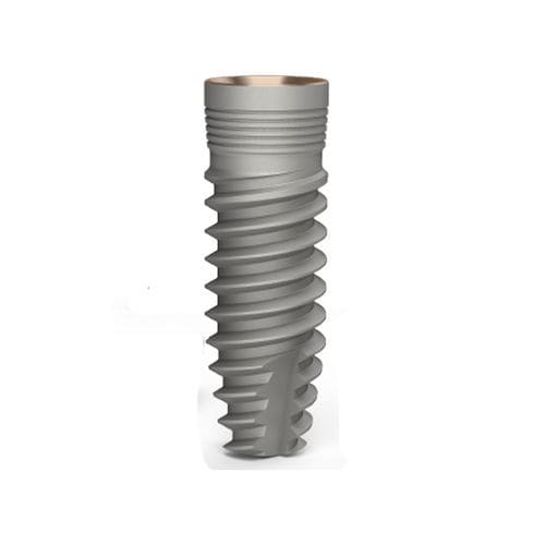 Konisches Zahnimplantat - Spirit HI - Kinetical SRL - Titan / inneres Sechseck / gerade