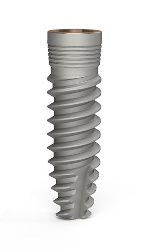 Konisches Zahnimplantat - Spirit XS - Kinetical SRL - Titan / konisch / gerade