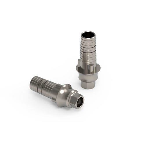 Implantat-Abutment / Titan - 001275 - Kinetical SRL - mit Innenverbindung / gerade / Ti-Base