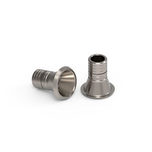 Implantat-Abutment / Titan - 001941 - Kinetical SRL - mit Außenverbindung / gerade