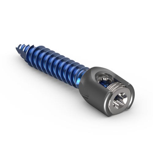 LWS-Pedikelschraube - Kinetical SRL - polyaxial / Titan