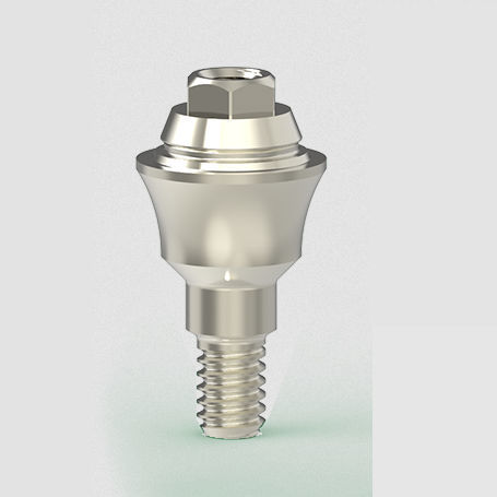 Implantat-Abutment / Titan - 00126 series - Kinetical SRL - mit Innenverbindung / gerade / Multi-Unit