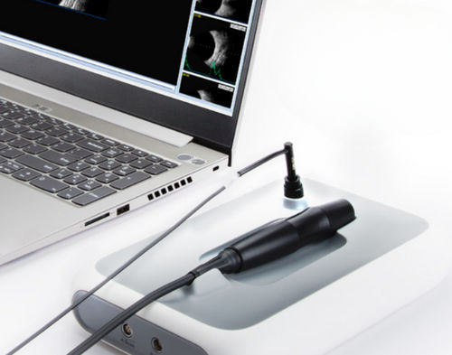 Plattformmontiertes Ultraschallgerät - SW-2100 - Suzhou Maxter Meditech - für ophthalmische Ultraschalluntersuchungen / Schwarz-Weiß