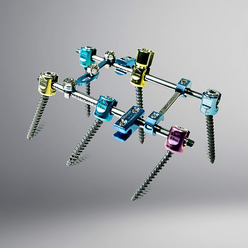 Stabilisierungssystem für Osteosynthese / Brust Lendenwirbelsäule und Kreuzbein - Karmed Health Products - dorsaler Zugang / für Erwachsene