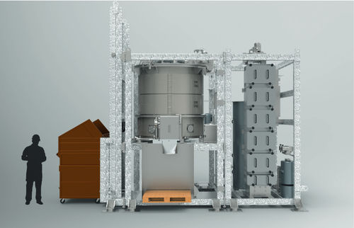 Abfallaufbereitungssystem für infektiöse Produke - Converter® H5000 - OMPECO SRL - für die Pharmaindustrie / medizinisch / automatisch