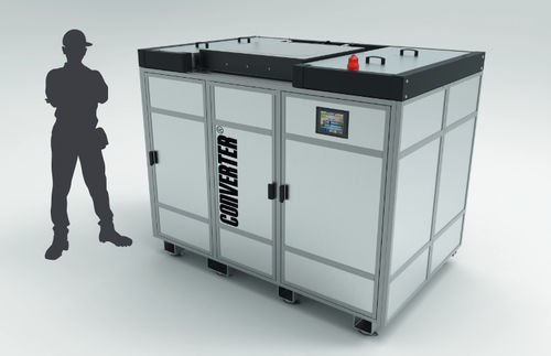 Abfallaufbereitungssystem für Gefahrstoffe - Converter® H400 - OMPECO SRL - für die Pharmaindustrie / medizinisch / automatisch
