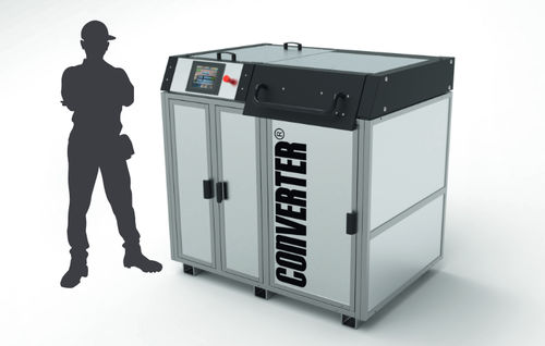 Biologisches Abfallaufbereitungssystem - Converter® H100 - OMPECO SRL - für Kliniken / Labor / für Gefahrstoffe