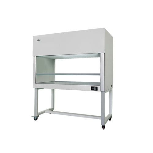 Medizinische Sterilbank - SJ-CJ-2F - Sujie Medical Equipment (Suzhou) Co., Ltd. - auf Rollen / vertikaler Laminar-Flow / Edelstahl