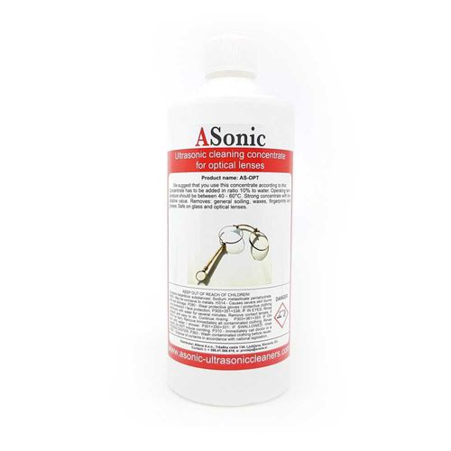 Schäumendes Reinigungsmittel - AS-OPT-1 Master Box - Asonic - alkalisch / flüssig / 1000 mL